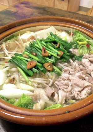 臭み無し！スープが決め手の塩モツ鍋-レシピのメイン写真