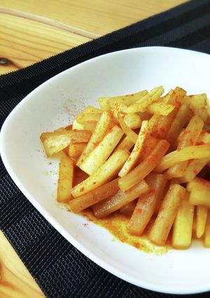 大根消費に♡大根のカレー炒め-レシピのメイン写真