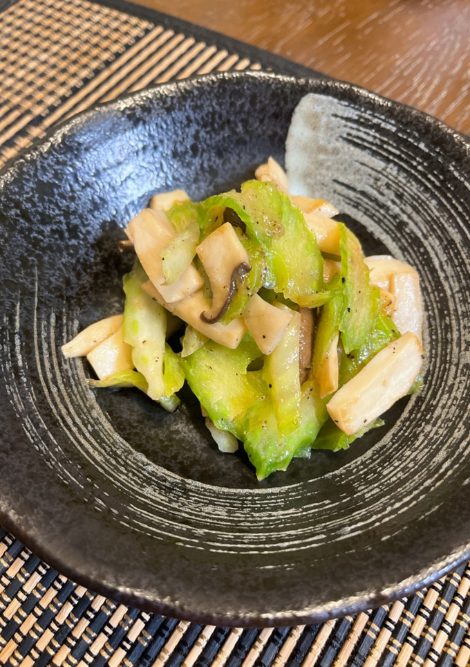 セロリとエリンギの旨塩中華炒め-レシピのメイン写真