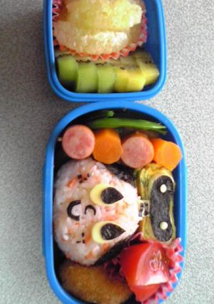ぜんまいざむらいお弁当-レシピのメイン写真