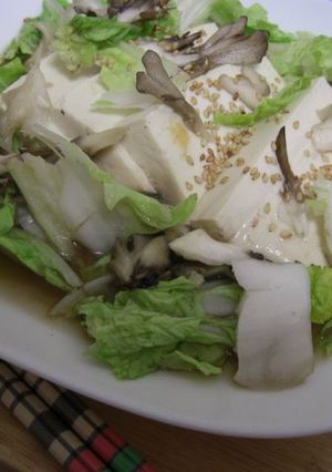 ☆あっさり野菜と豆腐炊き☆-レシピのメイン写真