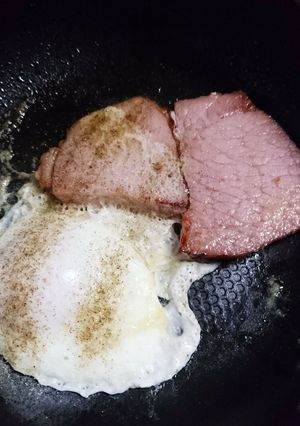 焼豚エッグ(笑)-レシピのメイン写真