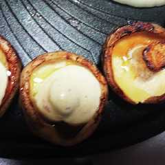 รูปของ 椎茸のタルタルバター焼き