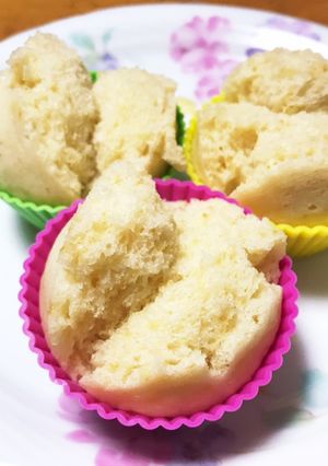 簡単プリン蒸しパン-レシピのメイン写真