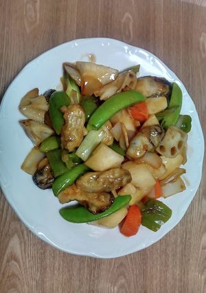 牡蠣の酢豚風-レシピのメイン写真
