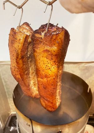 アパートでつくる豚バラ燻製-レシピのメイン写真