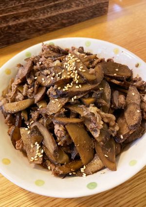 極上の牛ごぼう-レシピのメイン写真