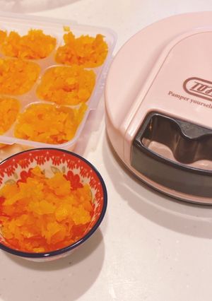 にんじん冷凍ストック♡離乳食中期-レシピのメイン写真