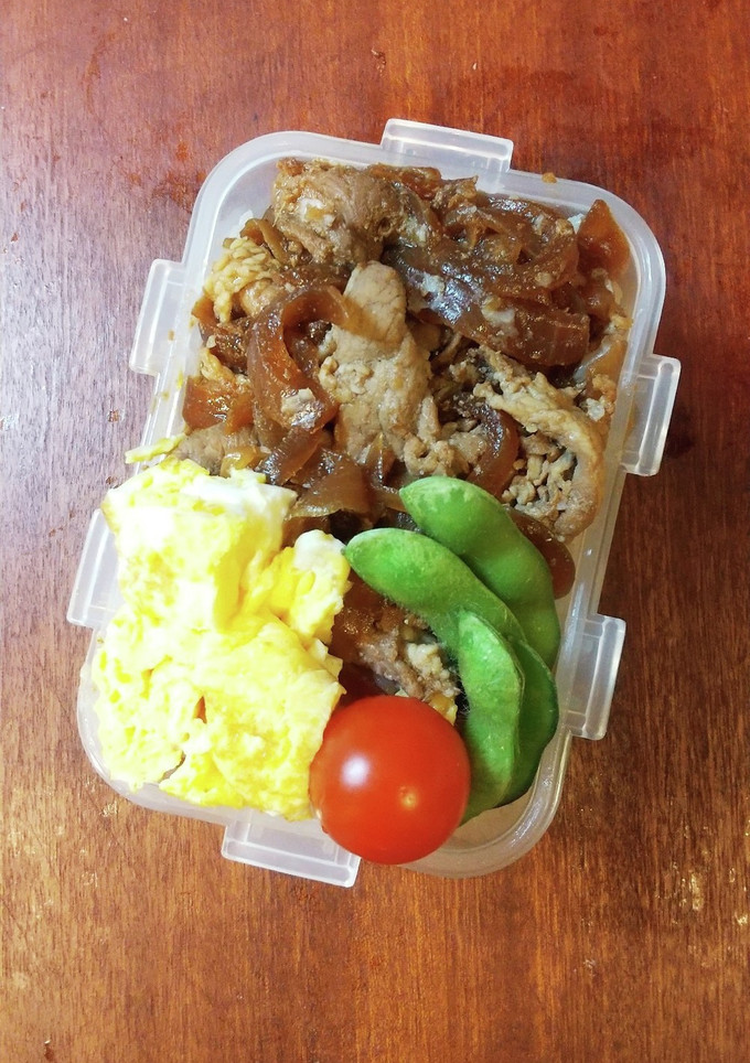 お弁当　豚の生姜焼き-レシピのメイン写真