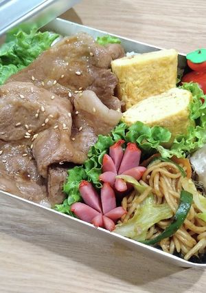 中学生お弁当　2022/1/17 記録用-レシピのメイン写真