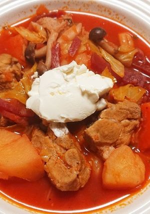 お家でも簡単!!野菜たっぷりボルシチ-レシピのメイン写真