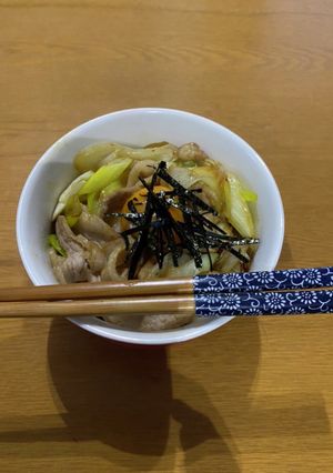 我が家のすた丼-レシピのメイン写真