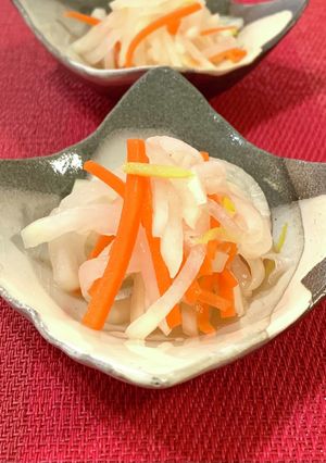 ゆず香る♪紅白なます-レシピのメイン写真