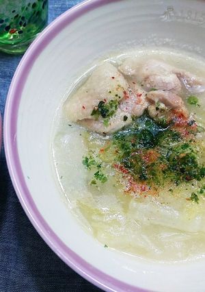 圧力鍋で◎丸ごと大根のみぞれ煮-レシピのメイン写真