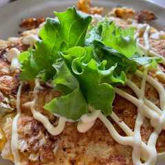 รูปของ おからでヘルシーお好み焼き