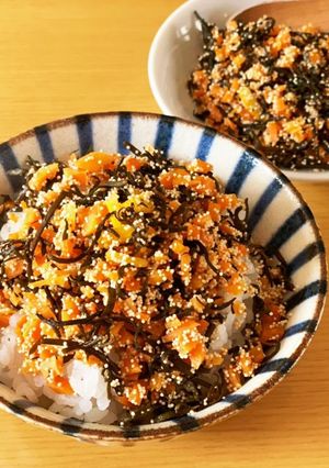 ごはんのお供に☆たらこ人参柚子ひじき-レシピのメイン写真