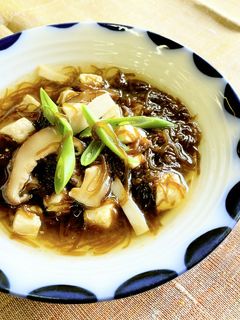 もずく酸辣湯スープ-レシピのメイン写真