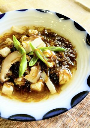 もずく酸辣湯スープ-レシピのメイン写真