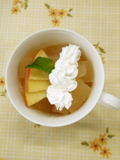 おいしさギュッ♡鹿角りんごのデザート寒天-レシピのメイン写真