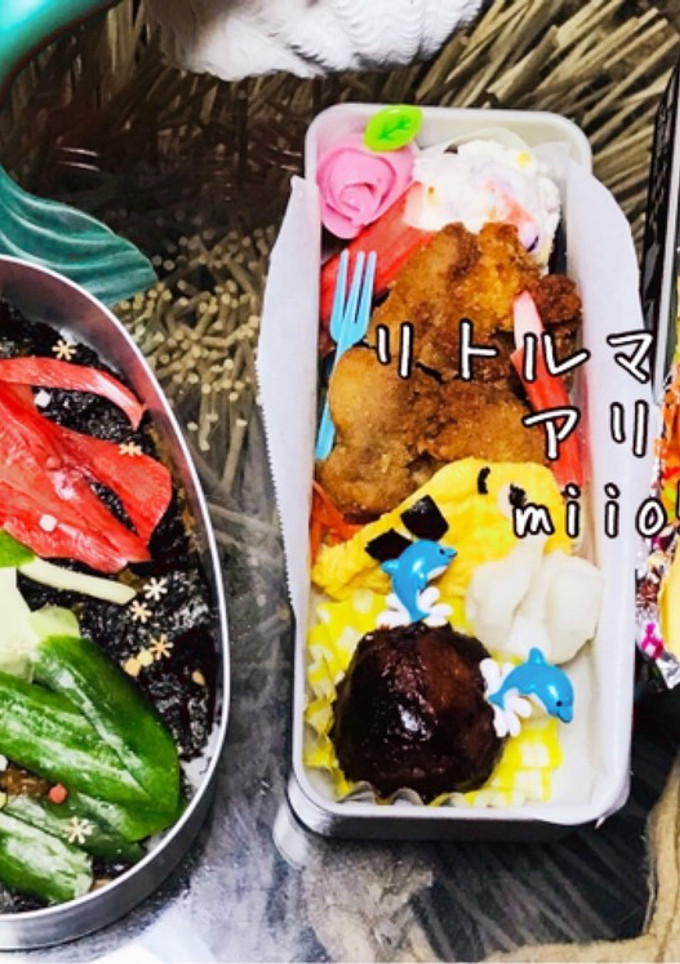 簡単 アリエル 弁当 アニメ ディズニー-レシピのメイン写真