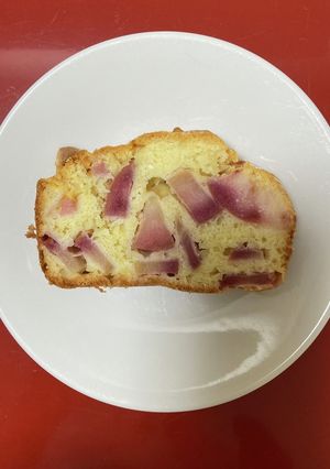 HMで簡単に!赤いりんごのケーキ-レシピのメイン写真