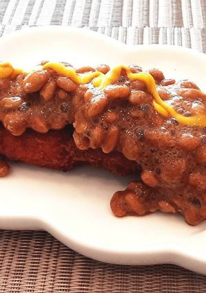 揚げ物やフライのソースを納豆ソースにする-レシピのメイン写真