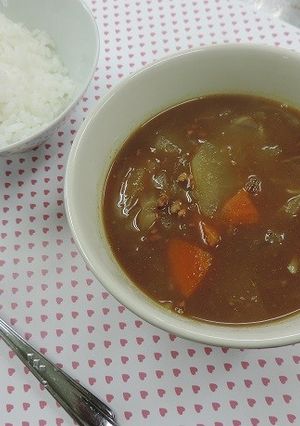 青パパイヤのカレースープ♪-レシピのメイン写真