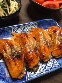 手羽先の照り焼き-レシピのメイン写真