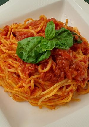 簡単!ひと手間で本格パスタ☆ポモドーロ-レシピのメイン写真