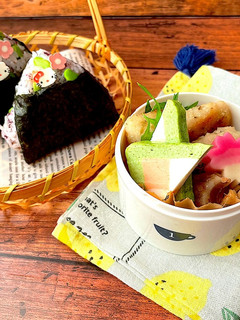 令和四年 睦月17 おにぎり弁当-レシピのメイン写真