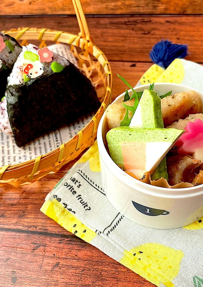 令和四年　睦月17　おにぎり弁当-レシピのメイン写真