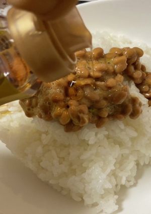 【限界】納豆ごま油-レシピのメイン写真