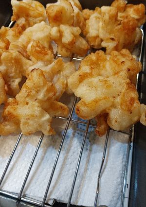 あこや貝の貝柱のかき揚げ天ぷら-レシピのメイン写真