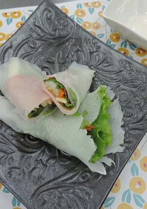 青パパイヤの生春巻き-レシピのメイン写真