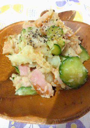 ゴロッとベーコンのポテサラダ-レシピのメイン写真