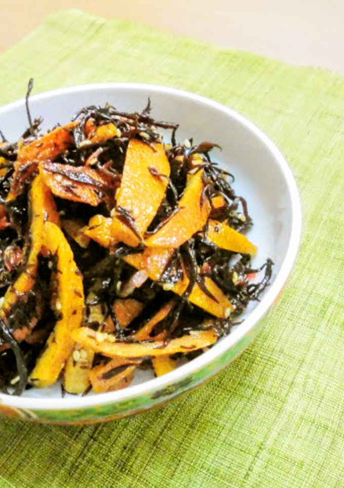 タンカンの皮とひじきのつくだ煮-レシピのメイン写真