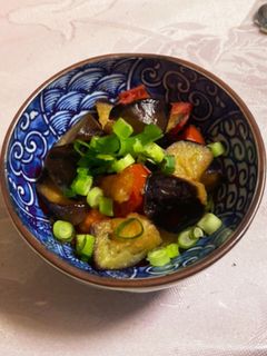ナストマト白だし炒め-レシピのメイン写真