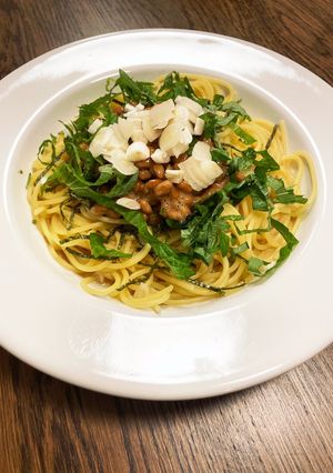 茹で時間だけでチャチャっと納豆パスタ-レシピのメイン写真