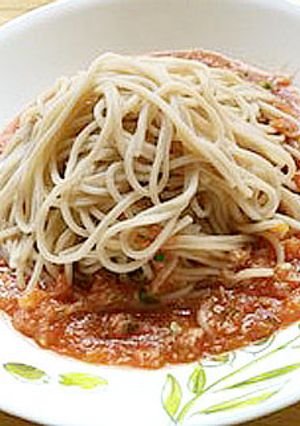 野菜たっぷり☆ガスパチョ風ソースパスタ-レシピのメイン写真