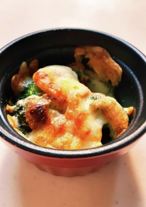 ブロッコリーとエビのチーズ焼き-レシピのメイン写真