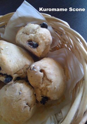 黒豆スコーン＝おせち残り物活用れシピ＝-レシピのメイン写真