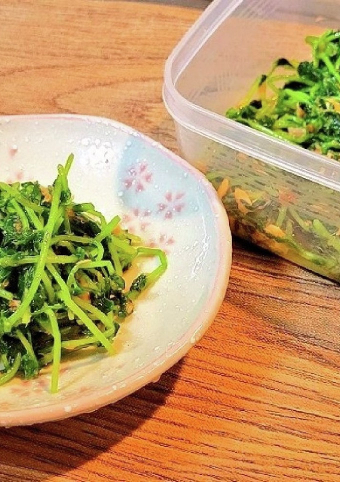 やみつき無限豆苗！人気簡単作り置き常備菜-レシピのメイン写真