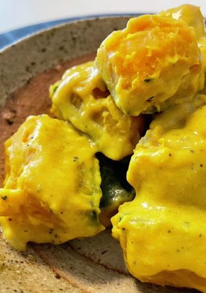 レンジで☆かぼちゃのミルク煮-レシピのメイン写真