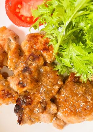 豚ヒレ肉のオニオンジンジャーソテー-レシピのメイン写真