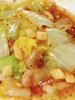 娃々菜と豚バラの塩ダレあんかけ風炒め-レシピのメイン写真
