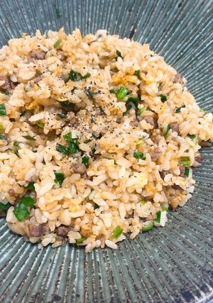 ニラのオイスターチャーハン-レシピのメイン写真