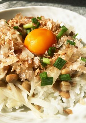 ごま油香る♪やみつき大根納豆♫-レシピのメイン写真