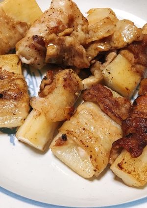 長芋の豚肉巻き-レシピのメイン写真