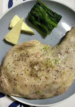 さっぱりネギ塩ダレのコンフィ-レシピのメイン写真