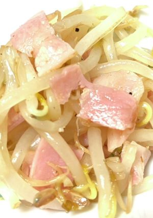 レンジで２分☆もやしとベーコンのナムル-レシピのメイン写真